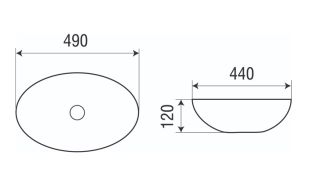 Раковина подвесная WW SK  Арт. ELBACH 1132 10000003861